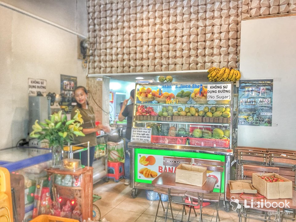 Banana's Juice Shop 102 Lê Thị Riêng, Phường Phạm Ngũ Lão, Quận 1, Hồ
