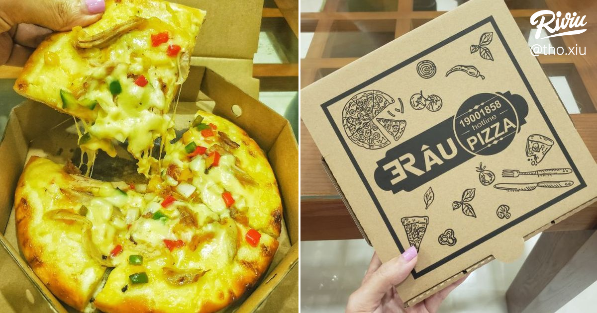 Pizza 3 râu 55k có vị ra sao ?? về 3 Râu - Gà Rán, Pizza & Trà Sữa - Xô ...
