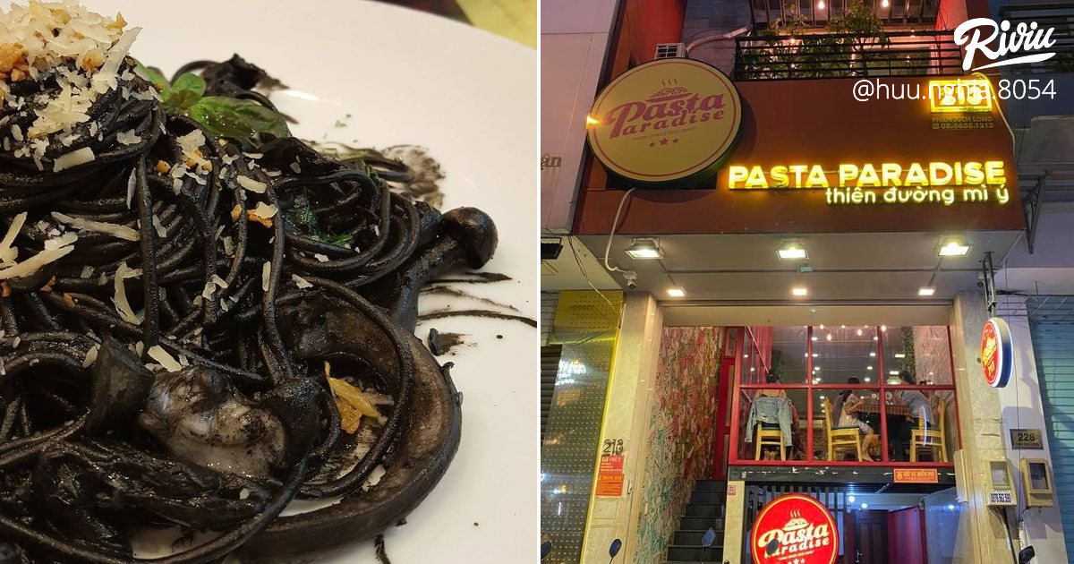 Pasta paradise Thiên Đường Mì Ý riviu.vn