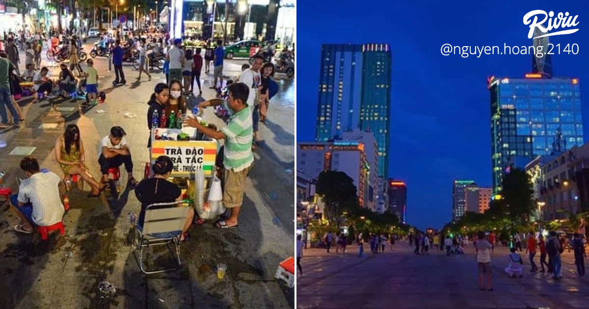 Sài Gòn - Có gì ở phố đi bộ Nguyễn Huệ?? | riviu.vn