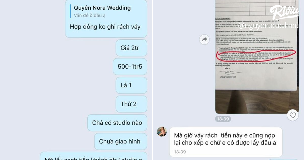 Trải nghiệm tệ bên áo cưới nora wedding riviu.vn