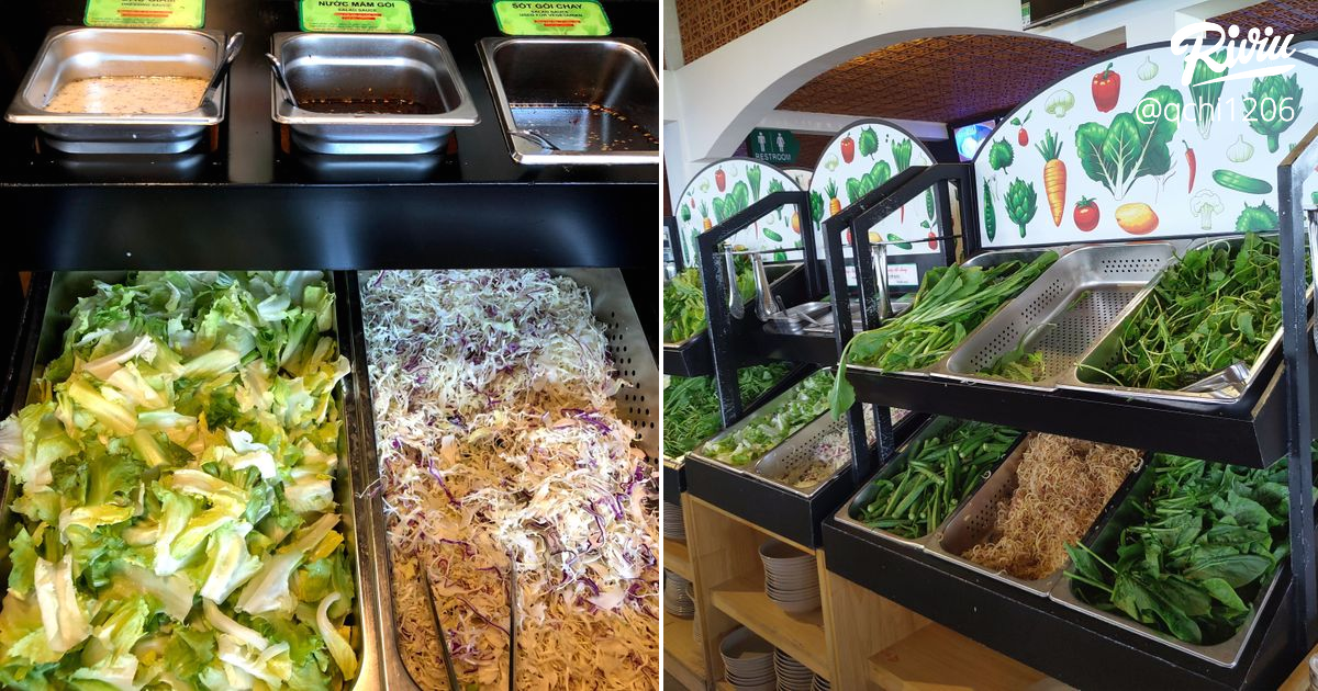 Buffet rau Đà lạt có gì hot | riviu.vn