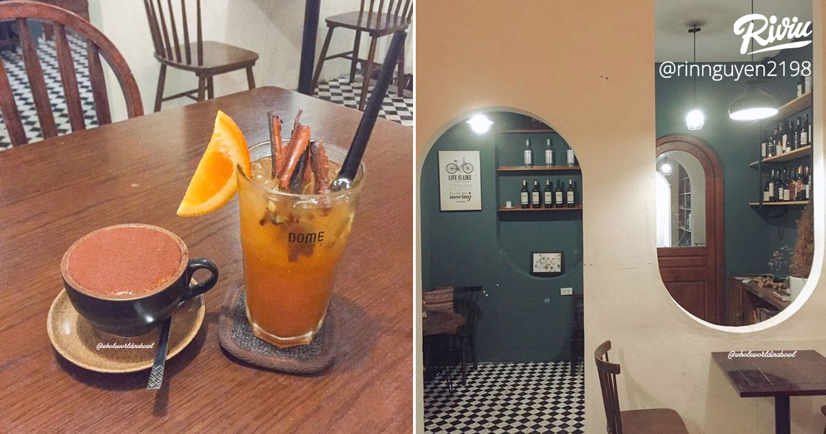 Dome Coffee riviu.vn