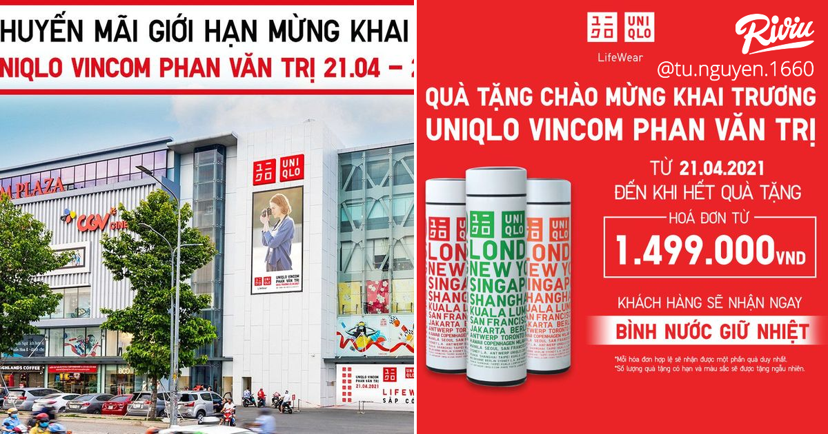 UNIQLO Vincom Phan Văn Trị  Gò Vấp Tp HCM  Guidebold