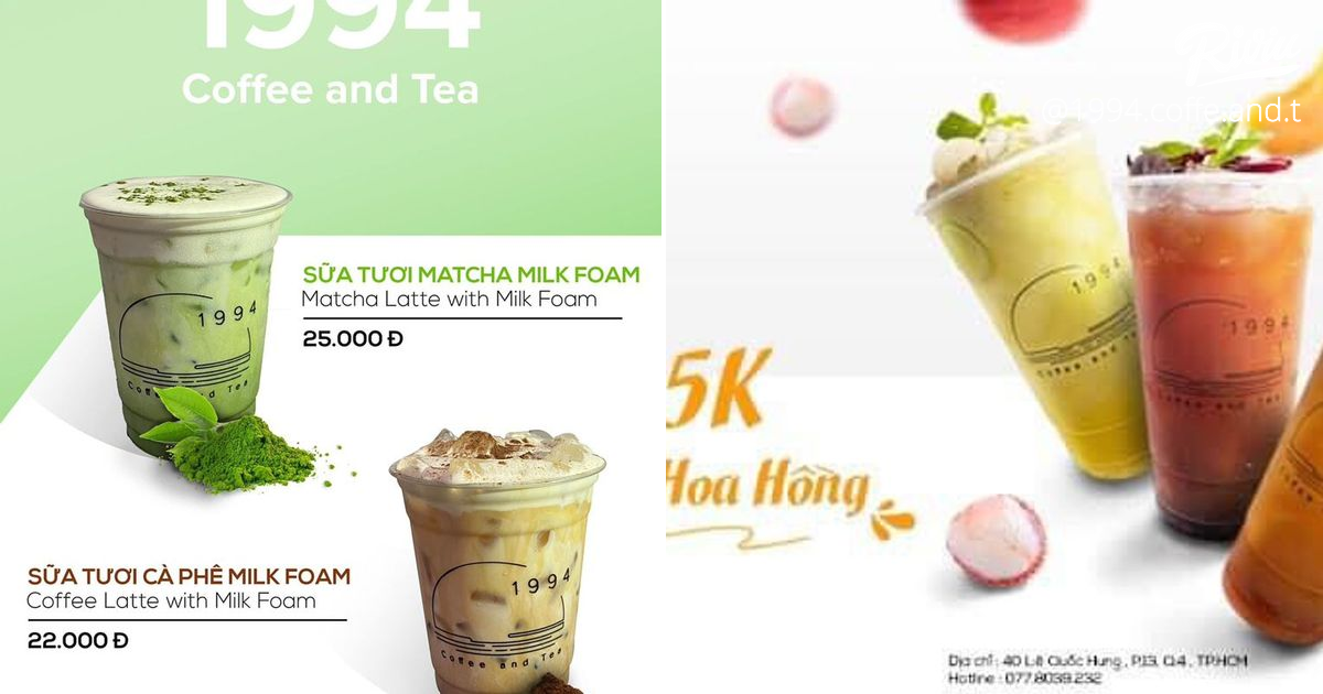 1994 Coffee and Tea - Quận 4 | riviu.vn